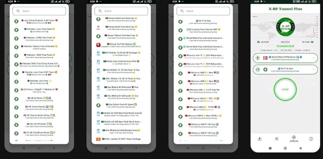 X-rp TUNNEL Plus Most Powerful Stable Connection With Secure Data