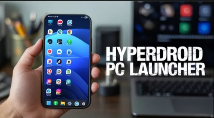 Transform your phone with Computer Launcher and a full Tablet Computer Look!
