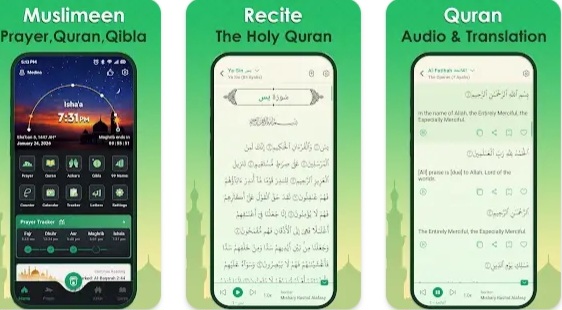 Ramadan, Athan, Quran, Qibla, Azkar, Zikr, Dua, Prayer Reminder & Salah Tracker