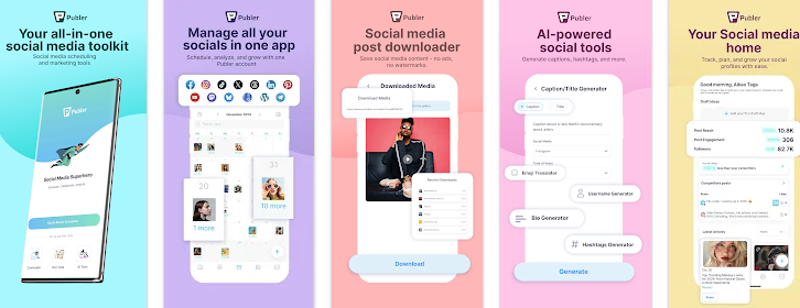 The go-to app for social media marketers!