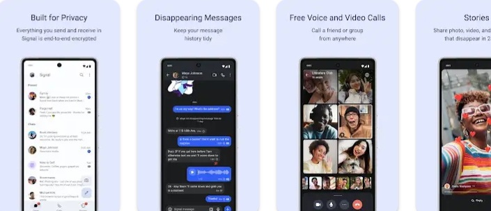 Secure Video Calls & Chat