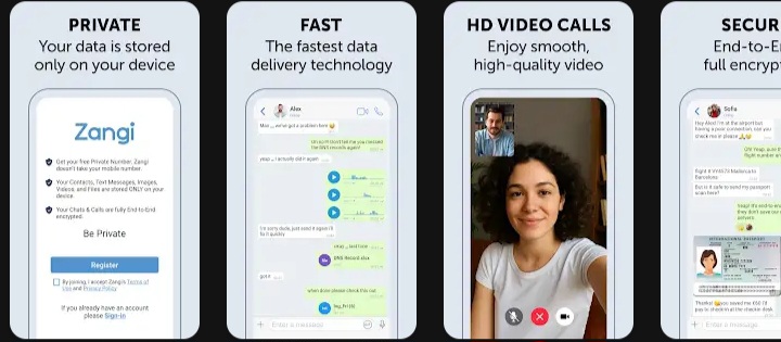 Zangi Private Messenger